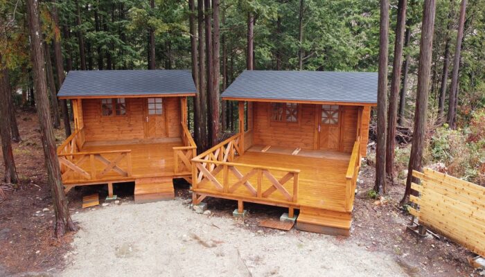 ログハウス ロマーニ棟 - 【公式】フォレストドーム付知峡